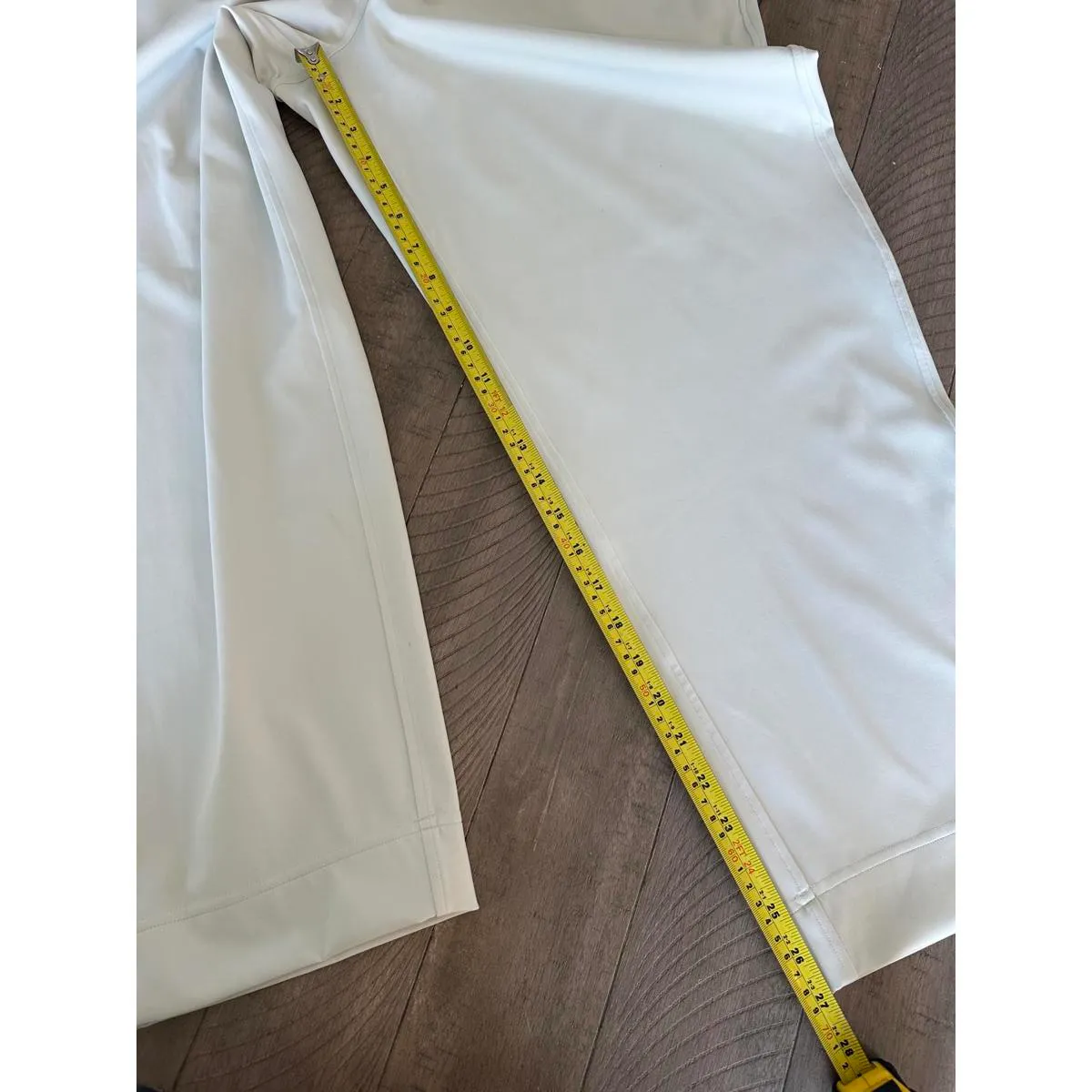 NWT Lululemon Tapered-Leg Mid-Rise 7/8 Pants Luxtreme in Bone Women’s size XL - Image 11