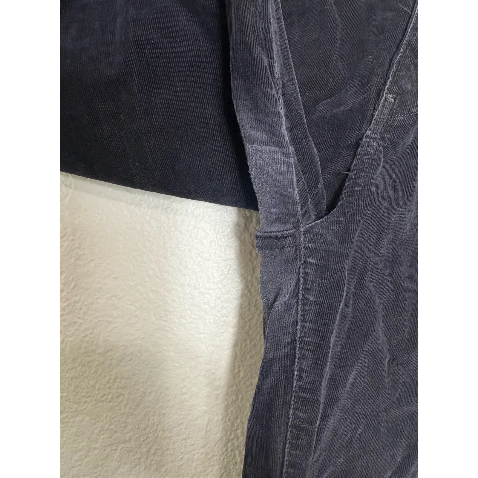 Free People Jayde Cord Flare Pants Size 29 Black Stretch Hi Rise 70s Bohemian - Image 12