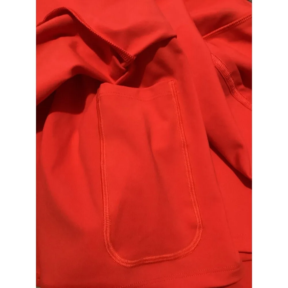 Spiritual Gangster Cheer Active Mini Skirt Red S NWOT - Image 7