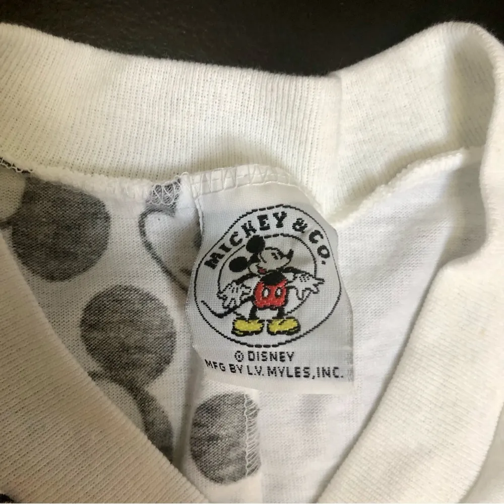 Vintage 90s  Romper Jumpsuit Mixed Print Pajama Loungewear Rare sz Medium - Image 10