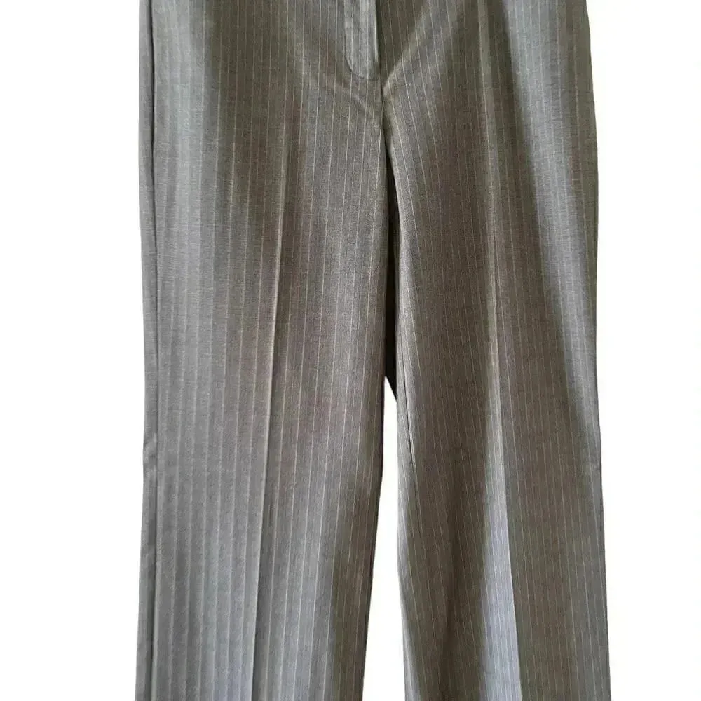 Jones New York Suit Striped Lined Stylish Professional Career Office Women’s Bla - Image 11