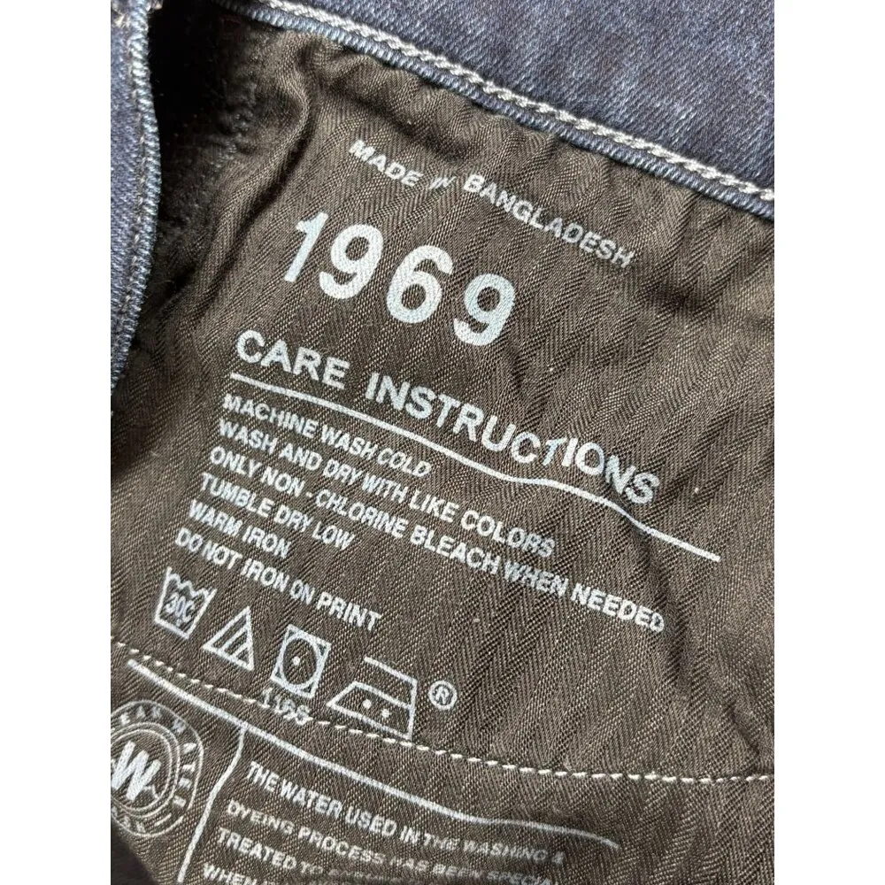 Gap 1969 Legging Jean Womens 33/16 Blue Denim - Image 4