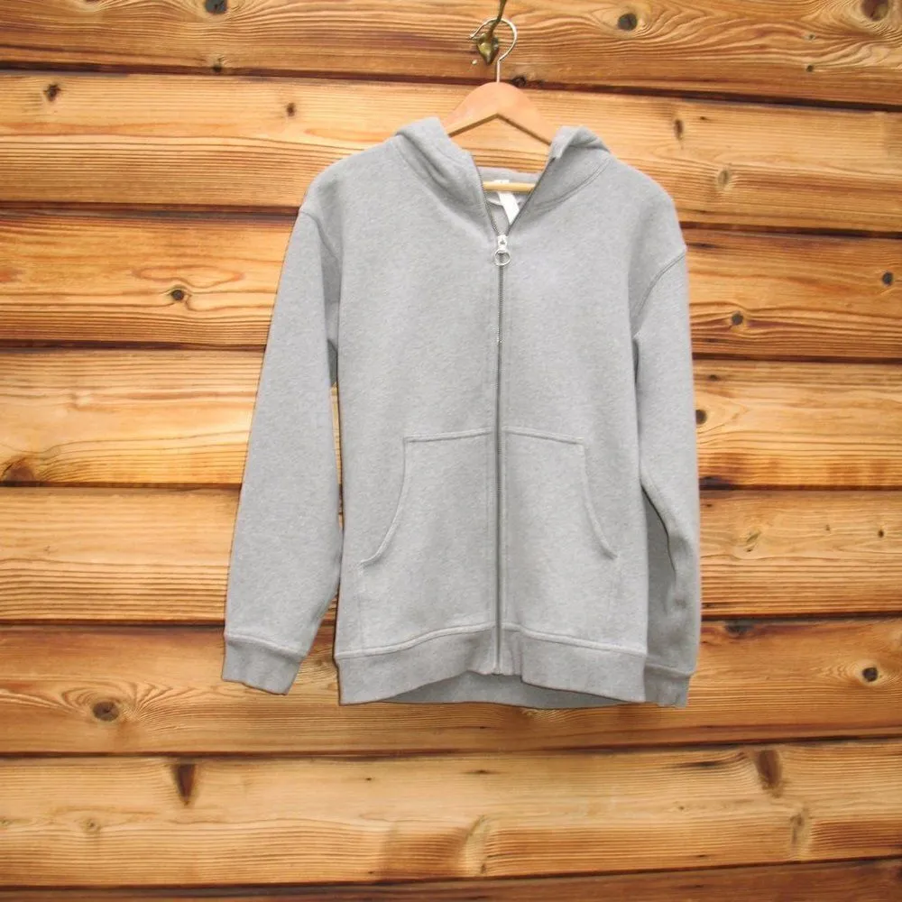 Lululemon All Yours Full Zip Hoodie Jacket Gray S - Image 4
