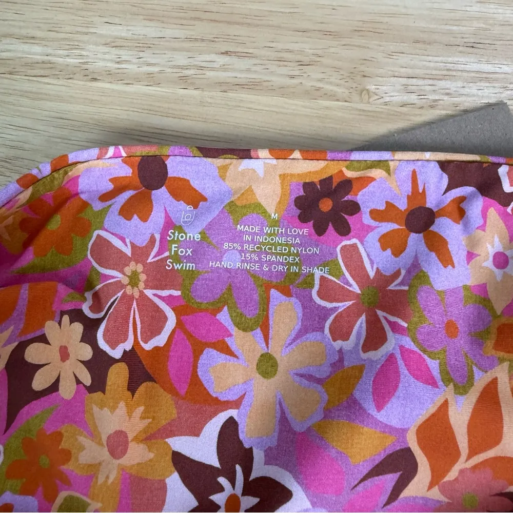 Stone Fox Sumatra Bikini Bottoms Retro Pop Size Medium - Image 4