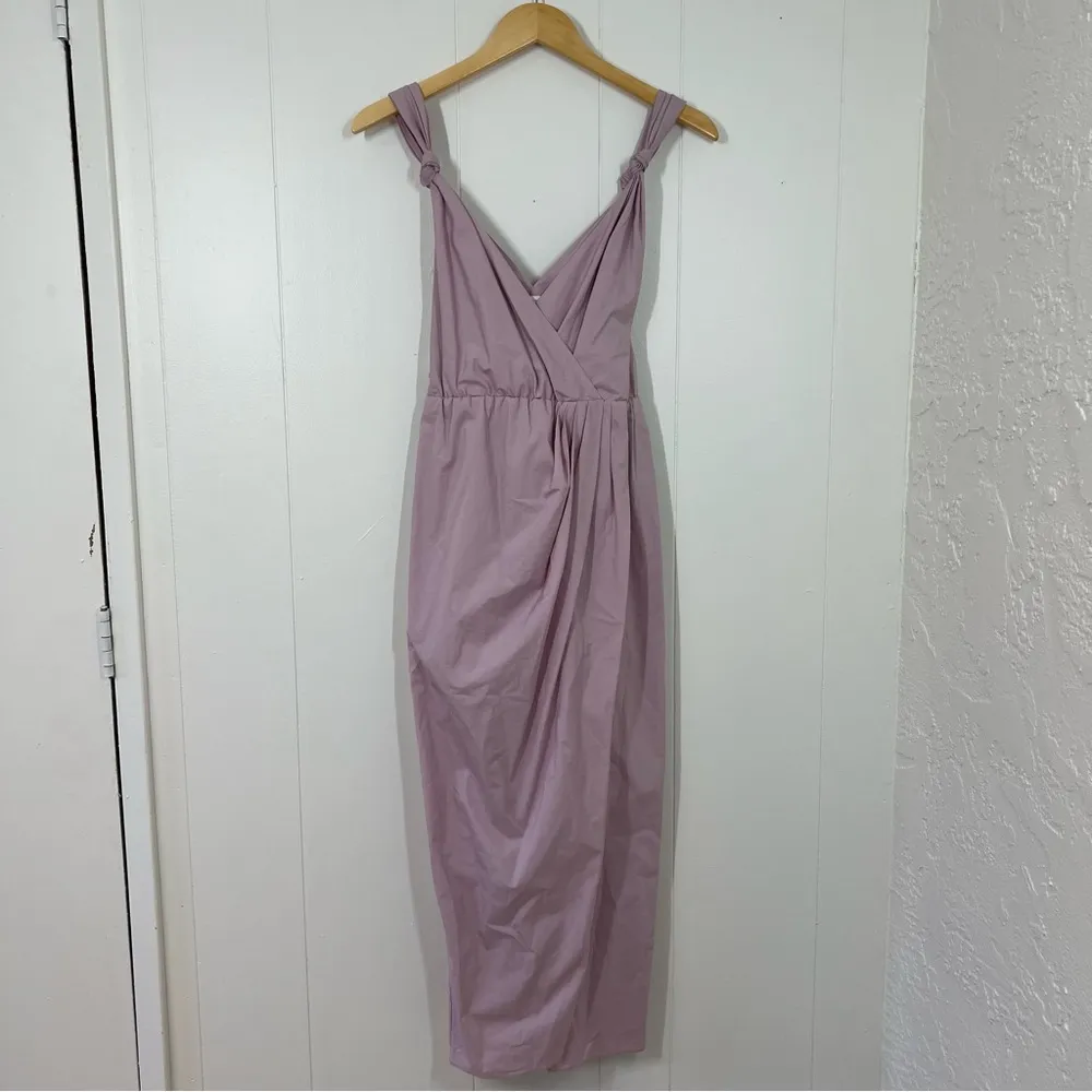 Rebecca Taylor Pale Orchid Solid Poplin Whisper Dress - Image 2