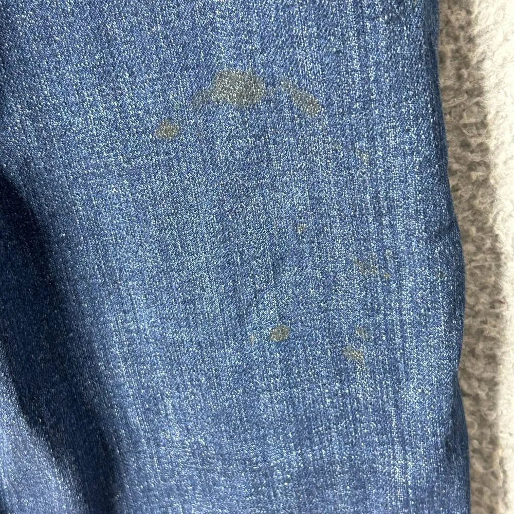 Levis 529 Jeans Women 12S 31x30 (Actual 33 x 28.5) Blue Curvy Boot Cut Jean READ - Image 8