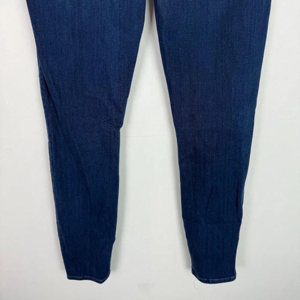 MOTHER High Waisted Looker Ankle Jeans The Road To Paradise Size 26 EUC Blue - Image 12