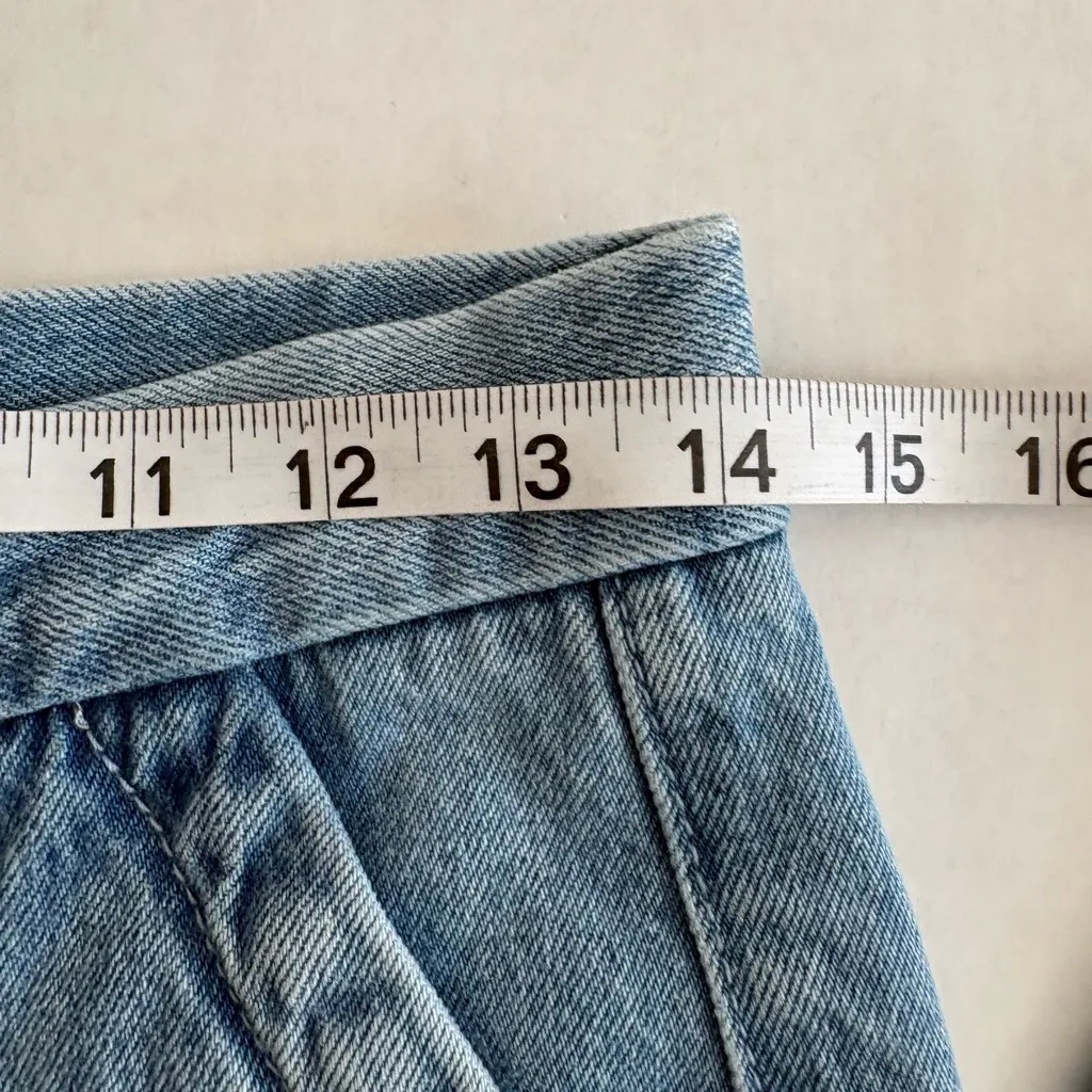 Favorite Daughter The Taylor Trouser Wide Leg Jeans Malta 24 light wash Blue - Image 7