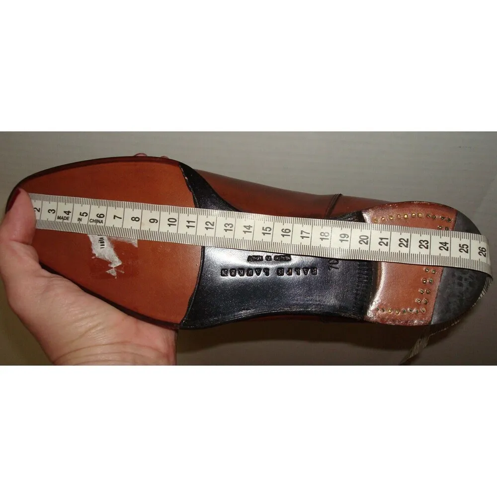 New Womens 7 8 8.5 NIB Ralph Lauren Collection Rexford Brown Leather Boot Italy - Image 15