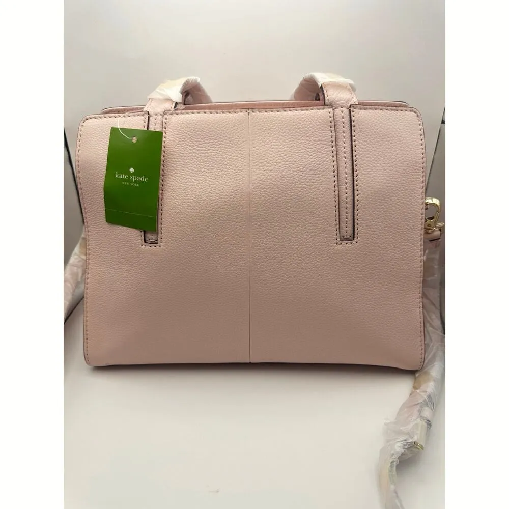 Kate Spade Dominique Grey Street Pebble Satchel NWT‎ Preppy Croquette Academia - Image 7