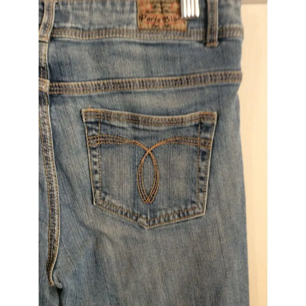 Paris Blues Y2K Vintage Size 11 Flared Jeans Womens Juniors - Image 4