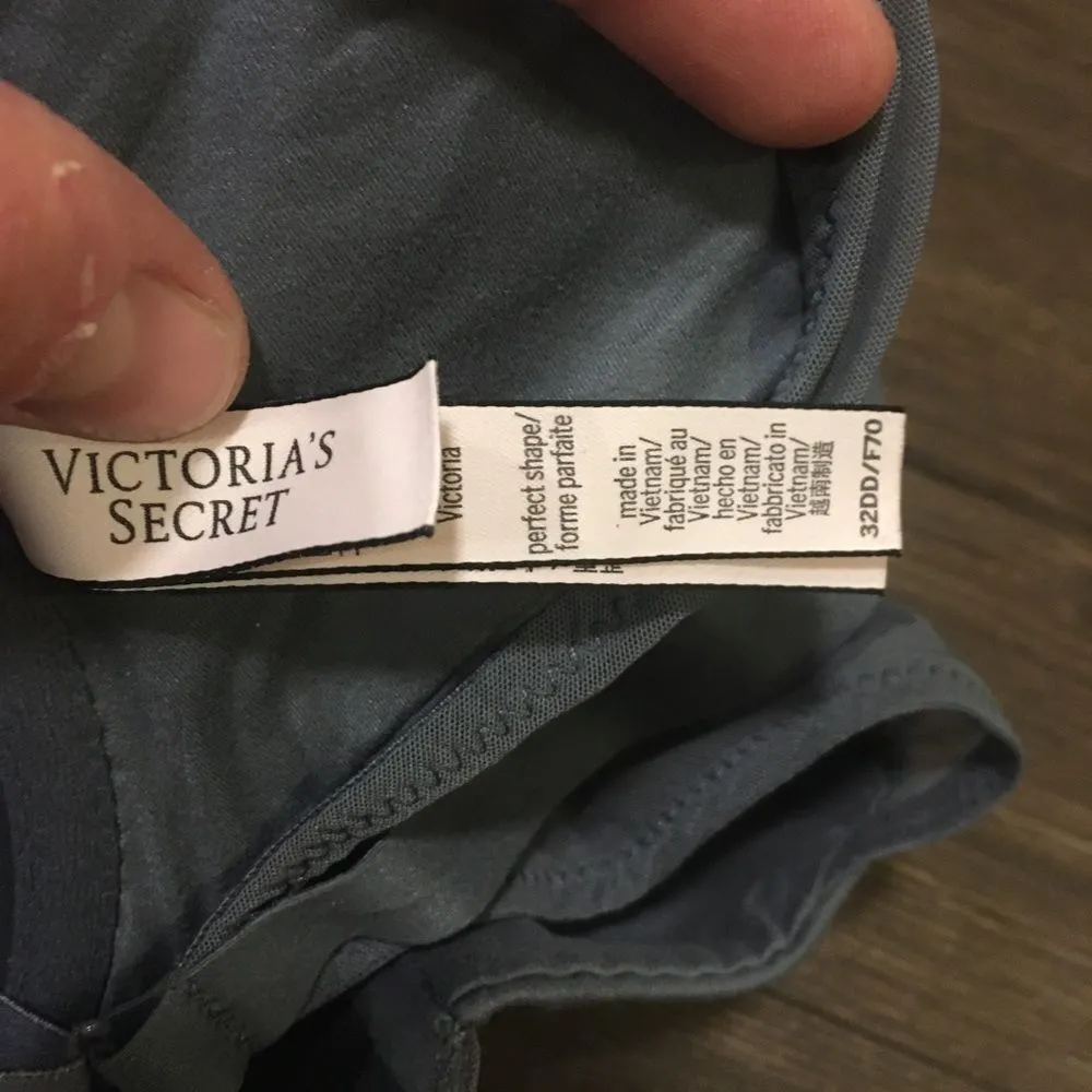 Victoria’s Secret perfect shape two tone gray Racerback 32DD bra - Image 3