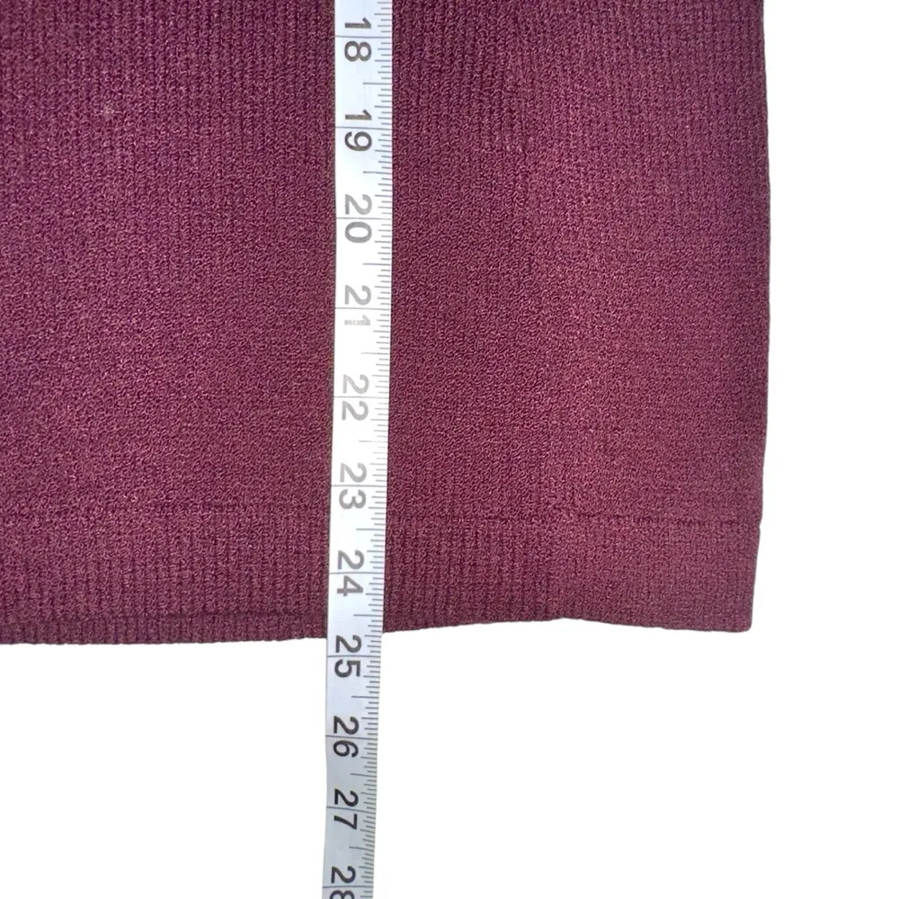 St John Vintage Santana Knit Gold Button Plum Cardigan 4 - Image 6