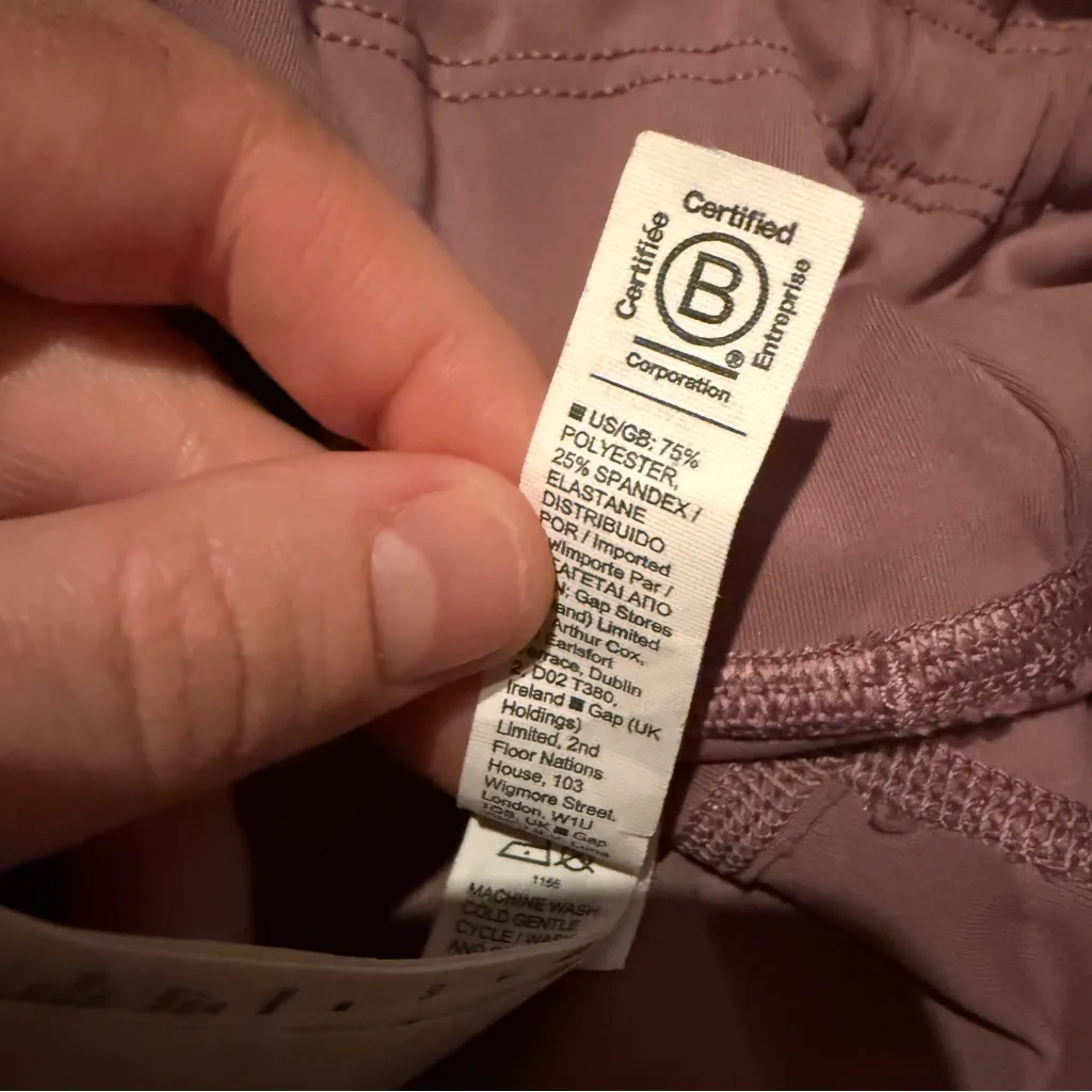 Athleta Ultimate Stash‎ 7/8 Tights Leggings in Dark Sugarplum Mauve Sz S - Image 10