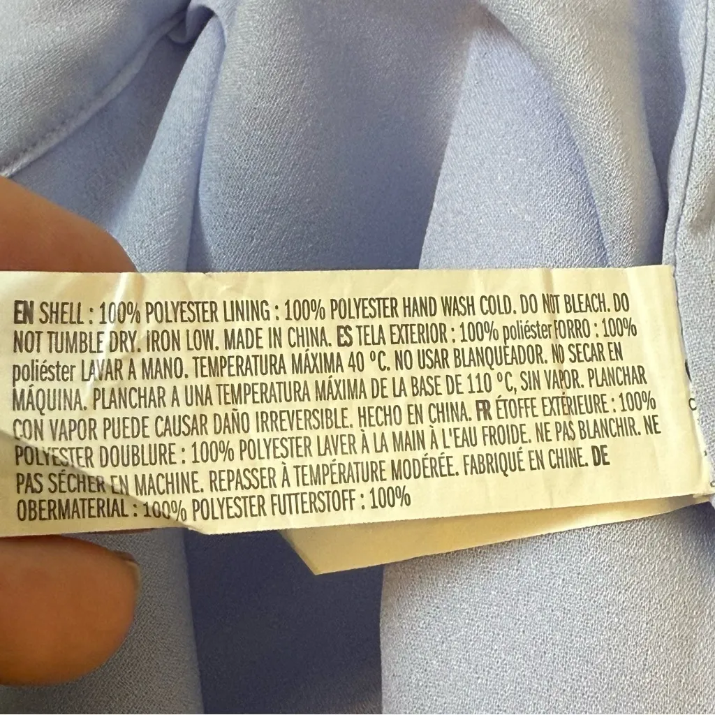 English Factory Striped Scallop Hem Shorts Lilac Medium Feminine Coquette Pastel - Image 4