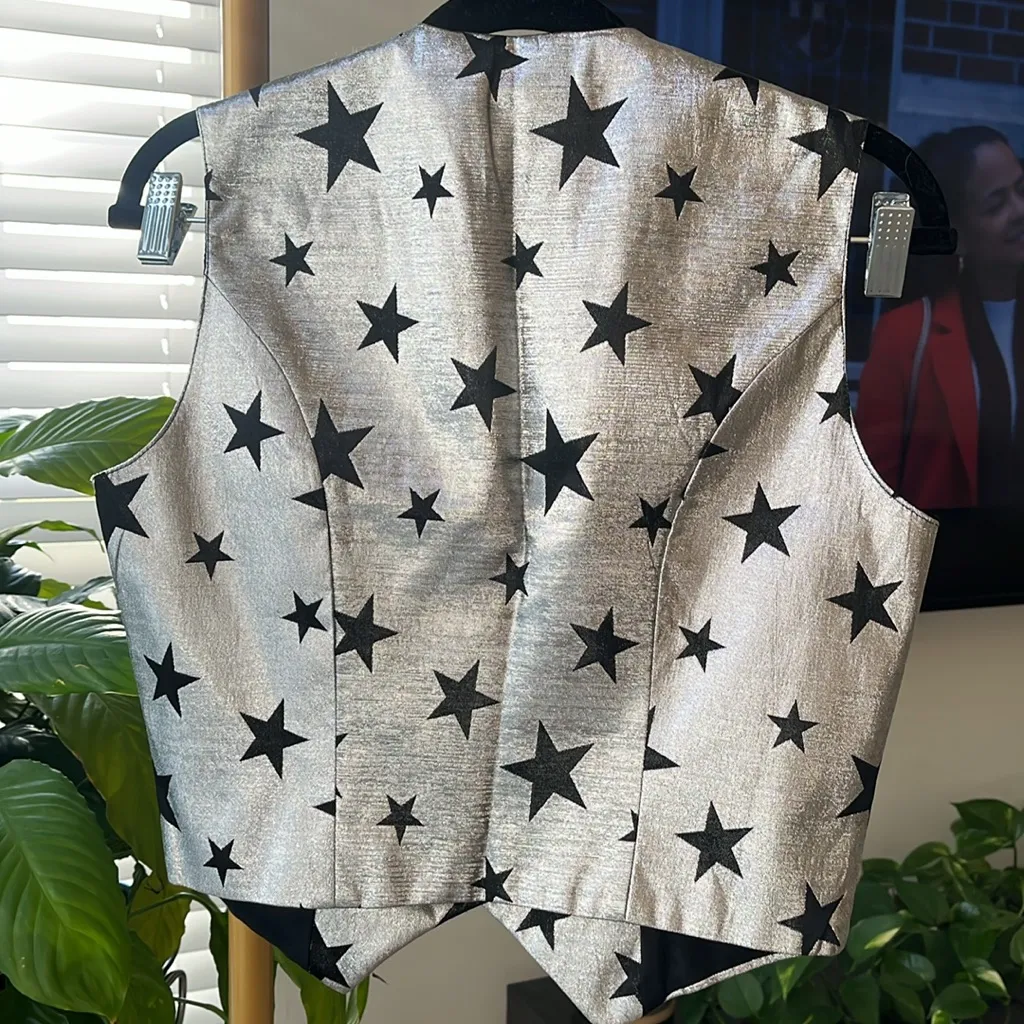 State Line Tack vintage vest Silver - Image 2