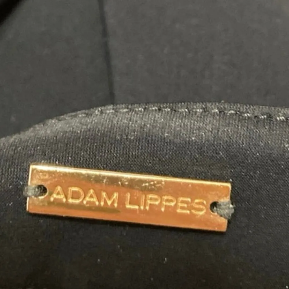 Adam Lippes Women's Black High Waist Flared Bootcut Trousers Dress Pants Size S - Image 4