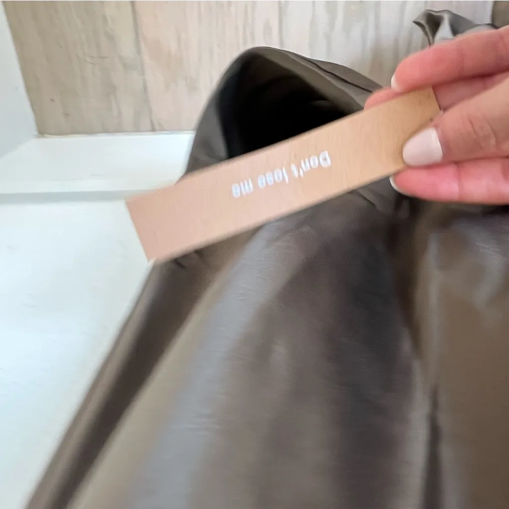 NWT Reformation Dasha Silk One Shoulder Maxi Dress in Morel Brown - Image 10