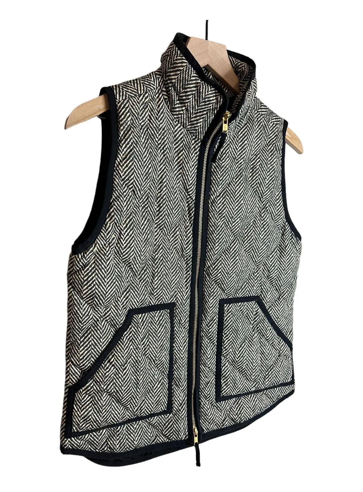 J. Crew Excursion Herringbone Quilted Vest  - Image 2