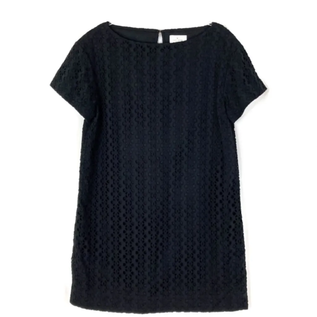 Kate Spade Havana Eyelet Dress size 8 - Image 2