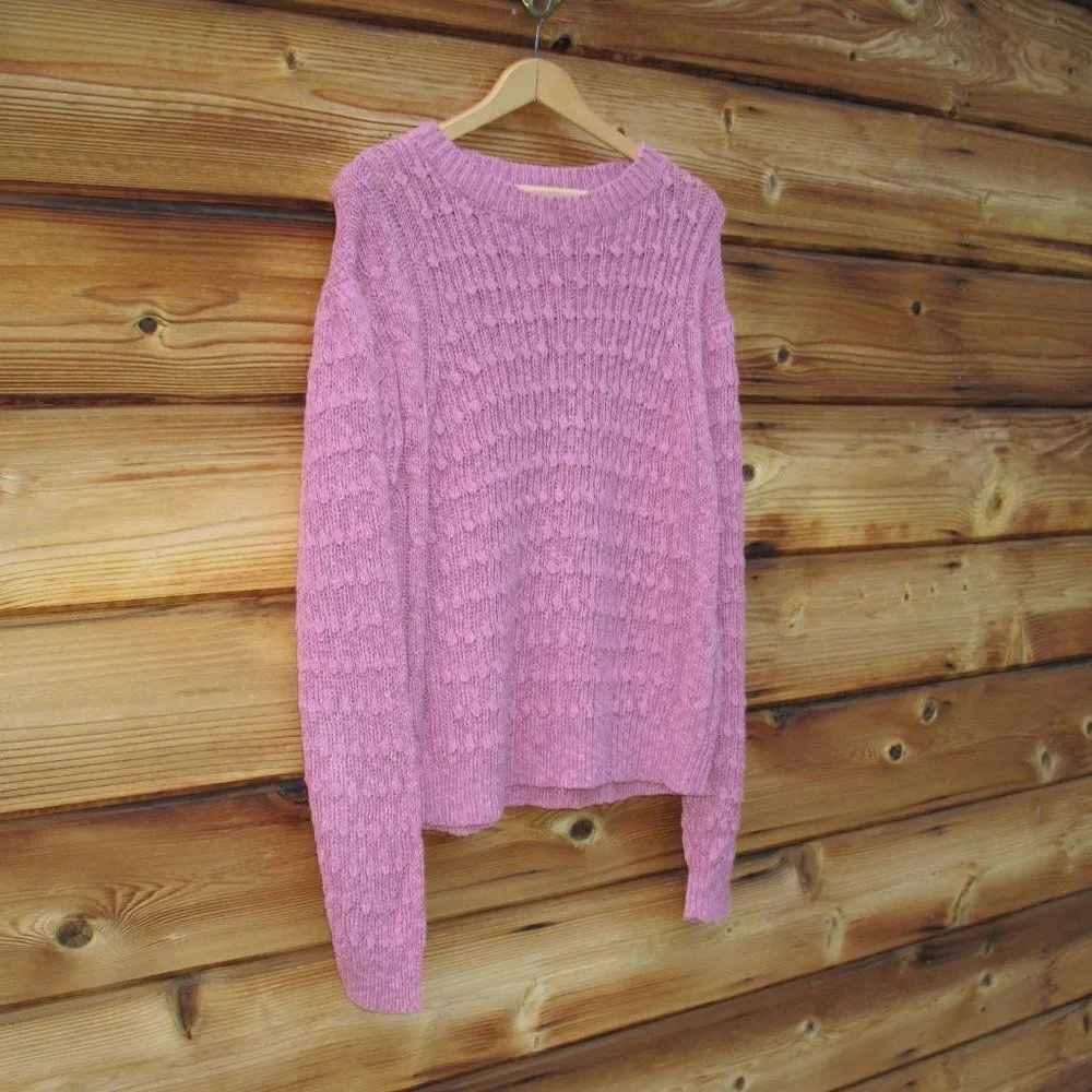 NWT Something Navy Cotton Linen Sweater - Image 5