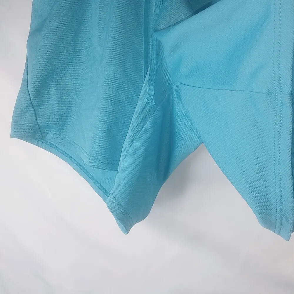 Nike S Dri-Fit Turquoise Running Shorts - Image 6