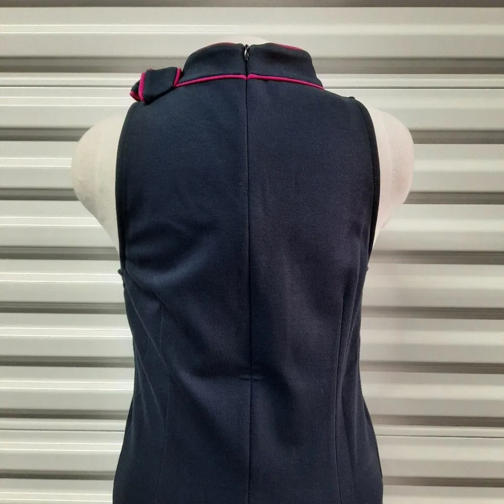 Eliza J Womens Dress Size 8 Blue Sleeveless Short Cocktail Party Y2K Retro - Image 8