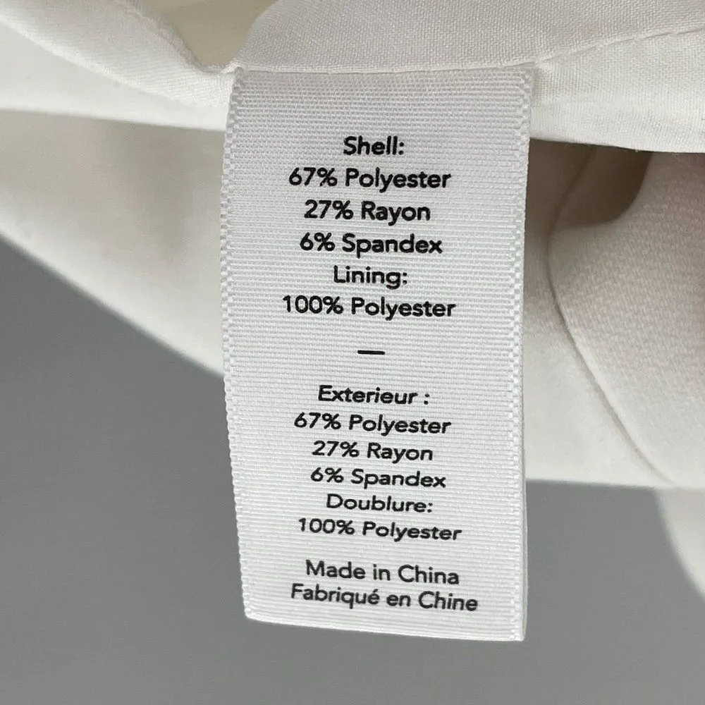 Likely Revolve Elana Sleeveless Ruffle Strap White Fitted Sheath Mini Dress - Image 10