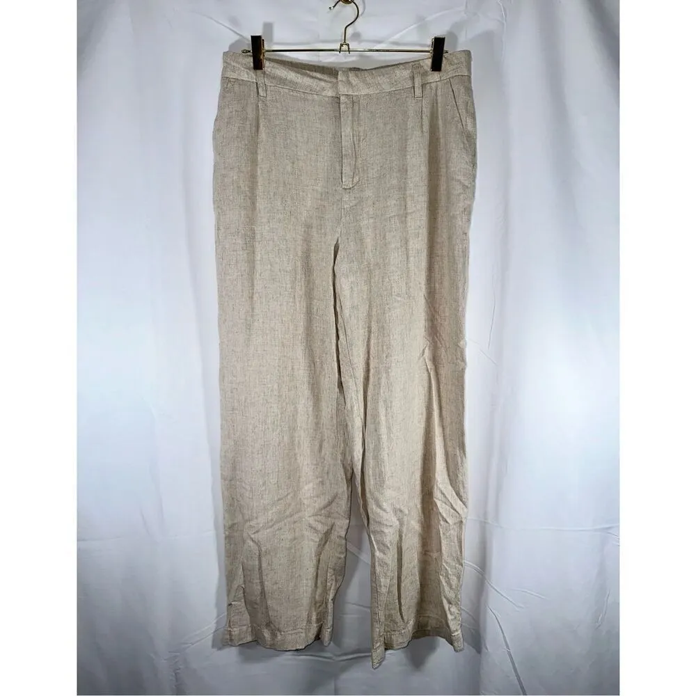 H & M Divided linen pants - Image 3