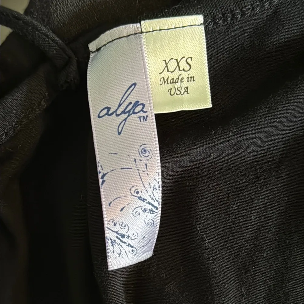 Francesca's Alya Women's Teen Girl Black Sleeveless Dress - Size XXS - Image 5