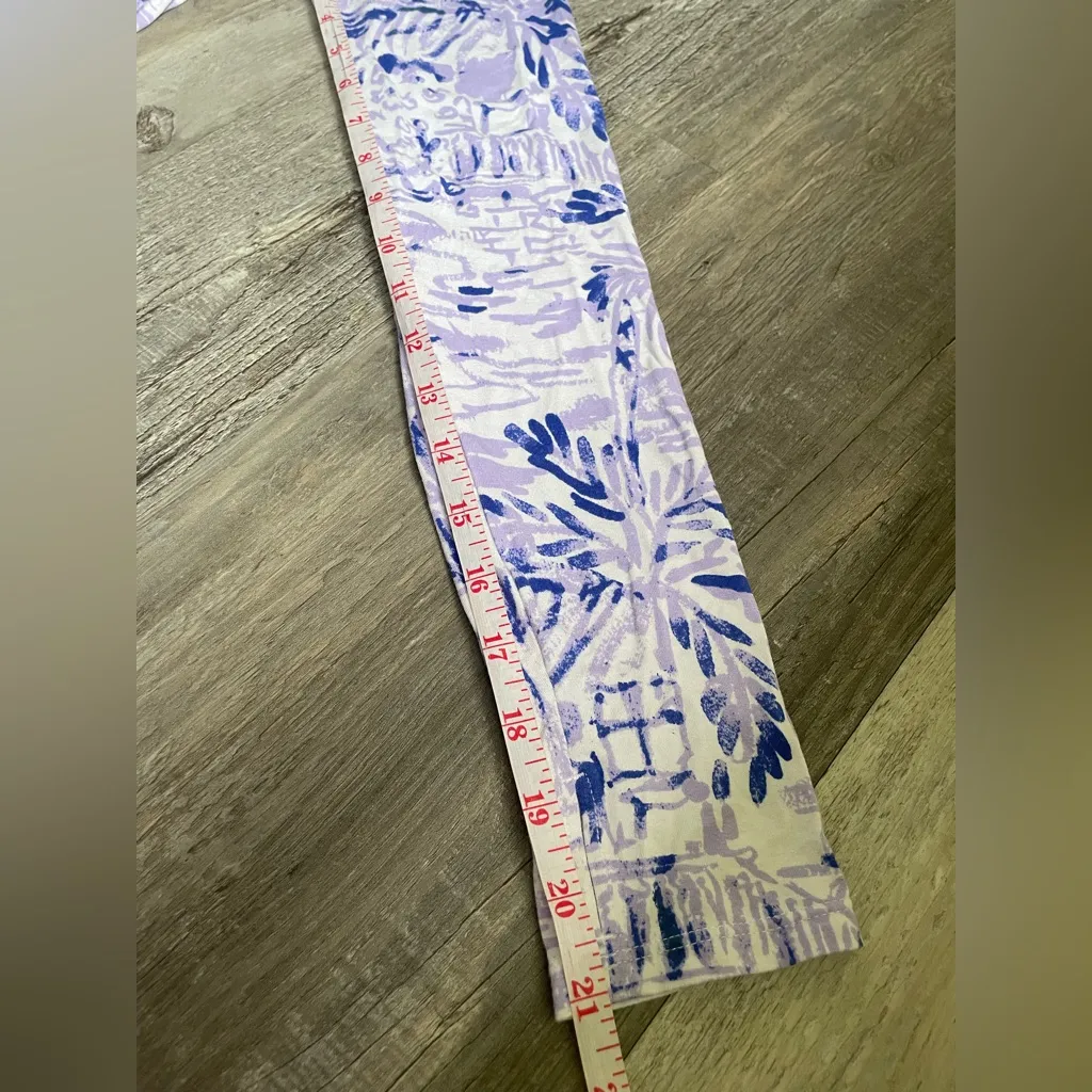 Lilly Pulitzer Purple and White Long Sleeve Dress - Image 11