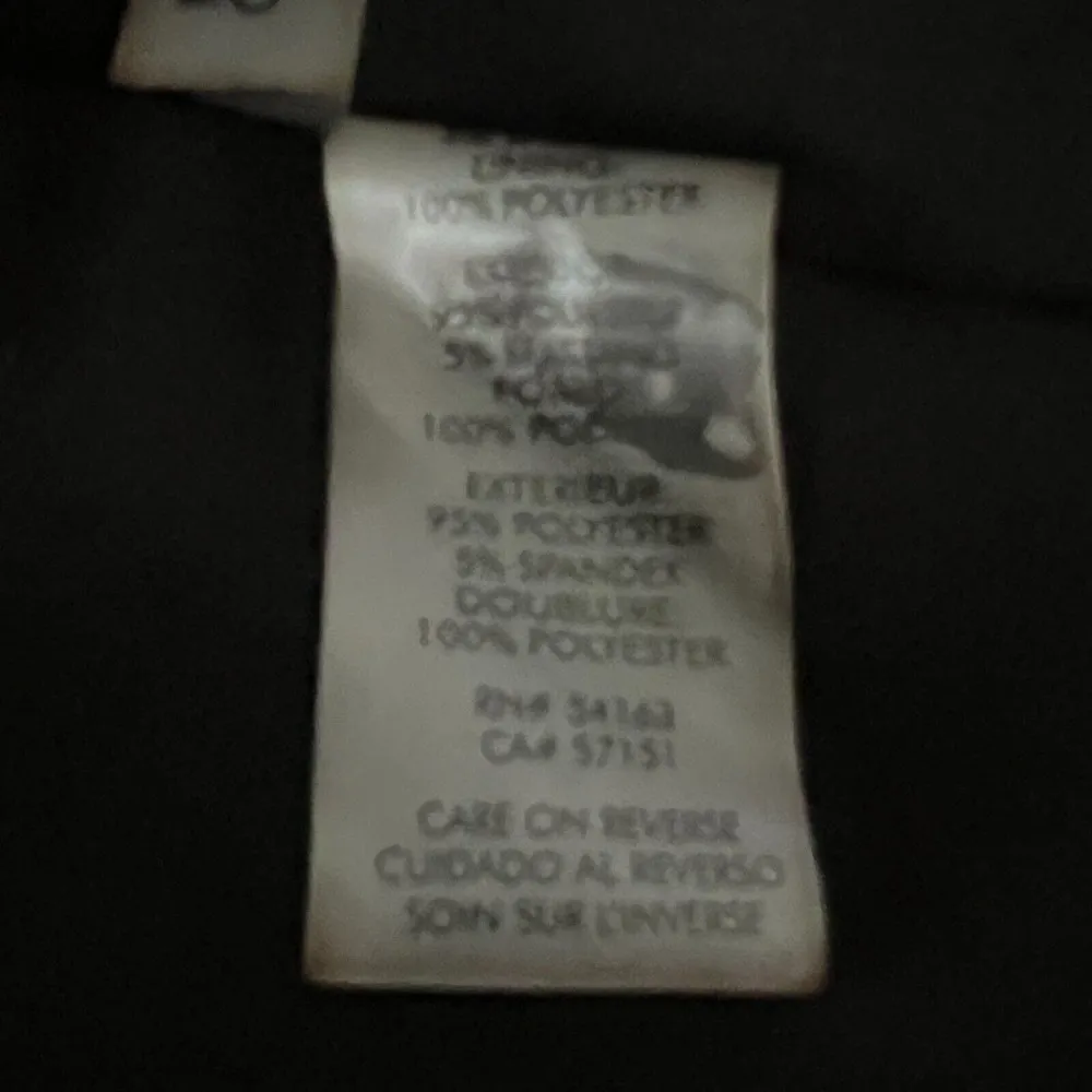 Calvin Klein Shirt Women Large Black Allover Sequin Party Cocktail Holiday Party - Image 8