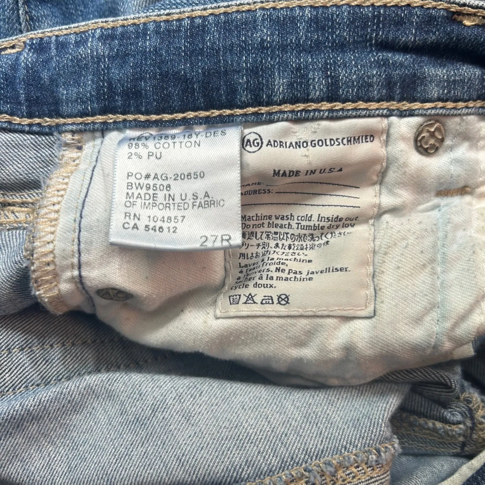 Adriano Goldschmeid Distressed Jeans 27R‎ - Image 14