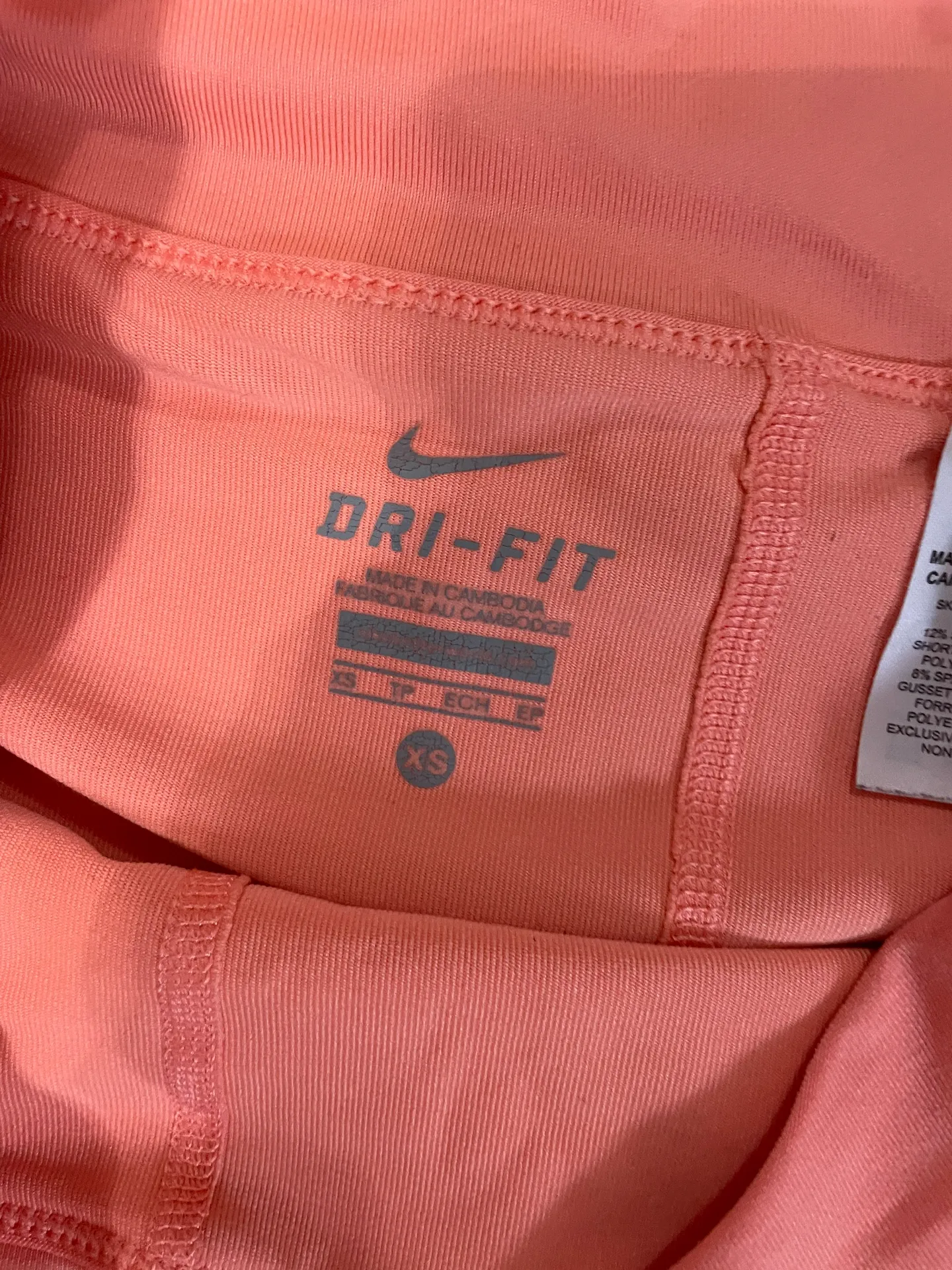 Coral Pink  Golf Tennis Skirt - Image 2