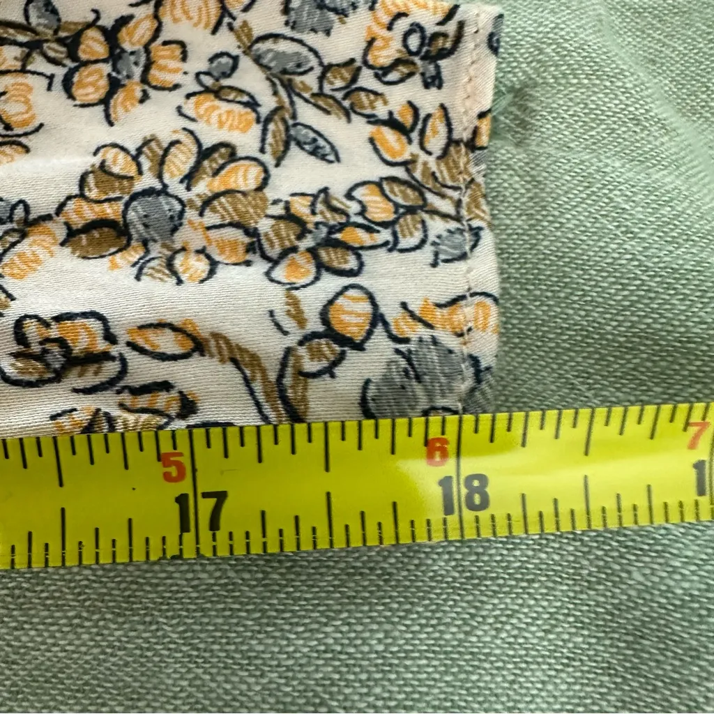 Free People Boheme Long Sleeve Mini Dress Floral Size 0 - Image 9