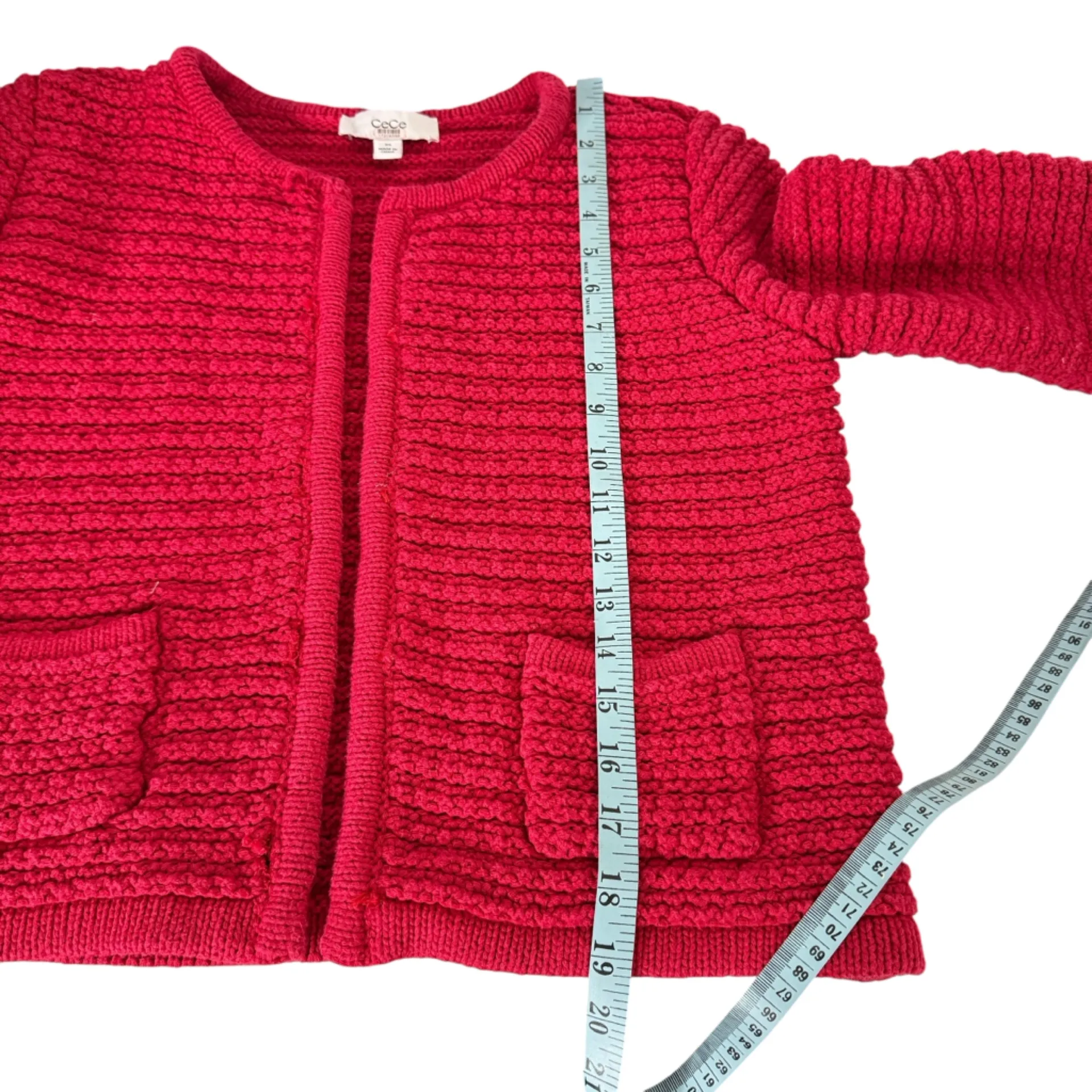 CeCe Red Hot Cardigan - Image 8