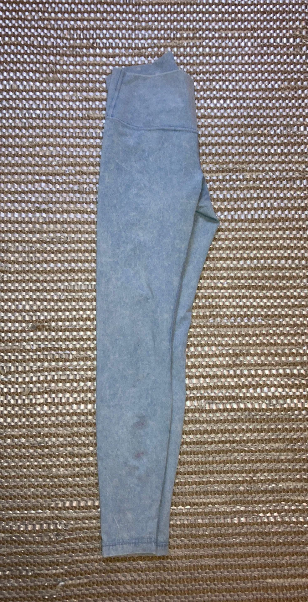 Lululemon Blue Lulu Leggings - Image 2