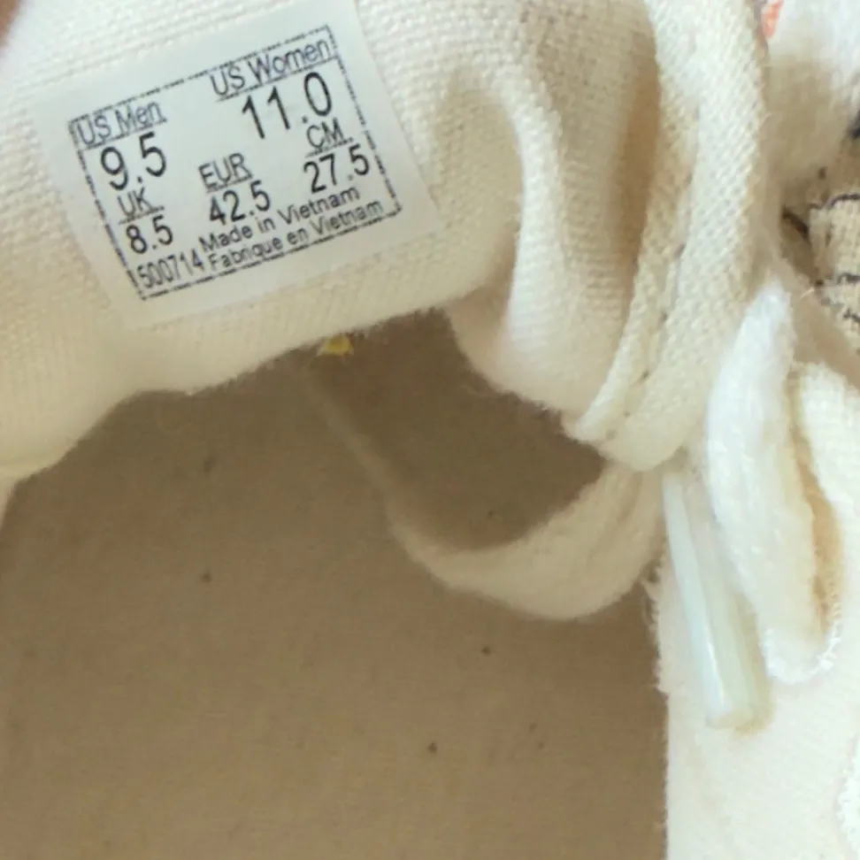 Vans Eco Positivity Authentic Shoes Skate Sneakers Natural VN0A5KRDARG M9.5 W11 - Image 10