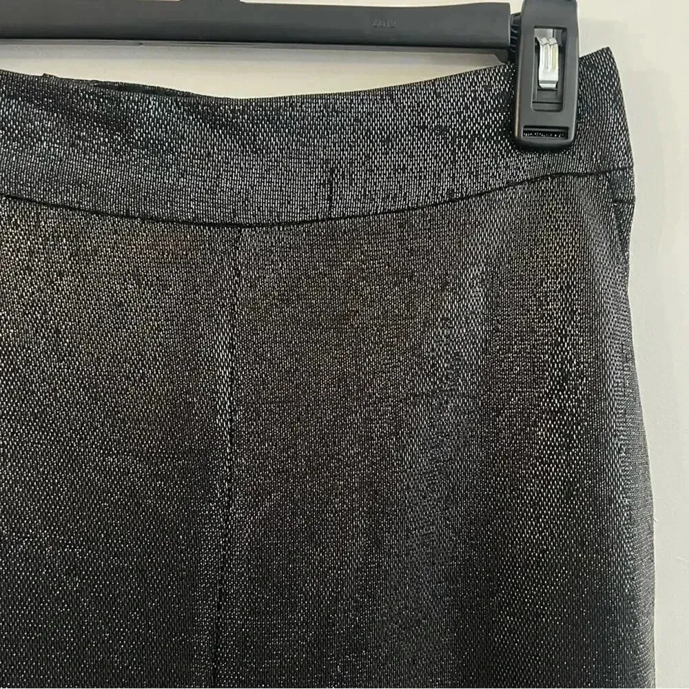 B94 Alix NYC sparkle Wide Legged Pants Size Small Black - Image 3