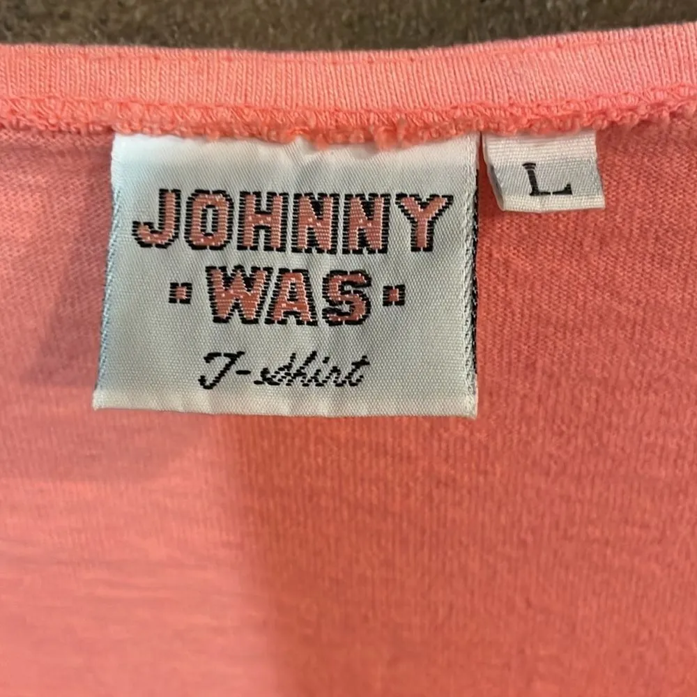 Johnny Was T-Shirt Coral Fish Appliqué Drop Waist Dress - Image 2