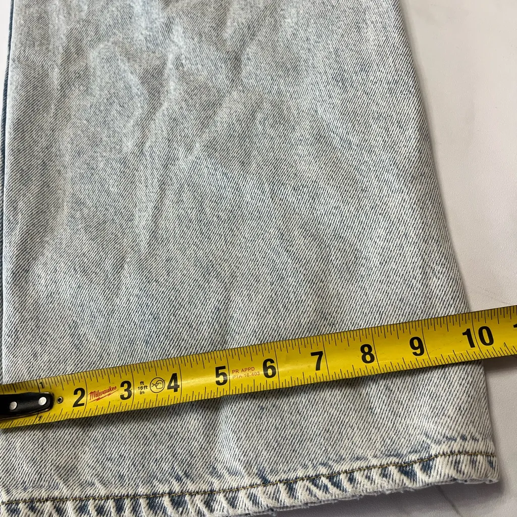 NWT Good American 90s Baggy Loose Vintage Wash Blue934 size 18 - Image 9