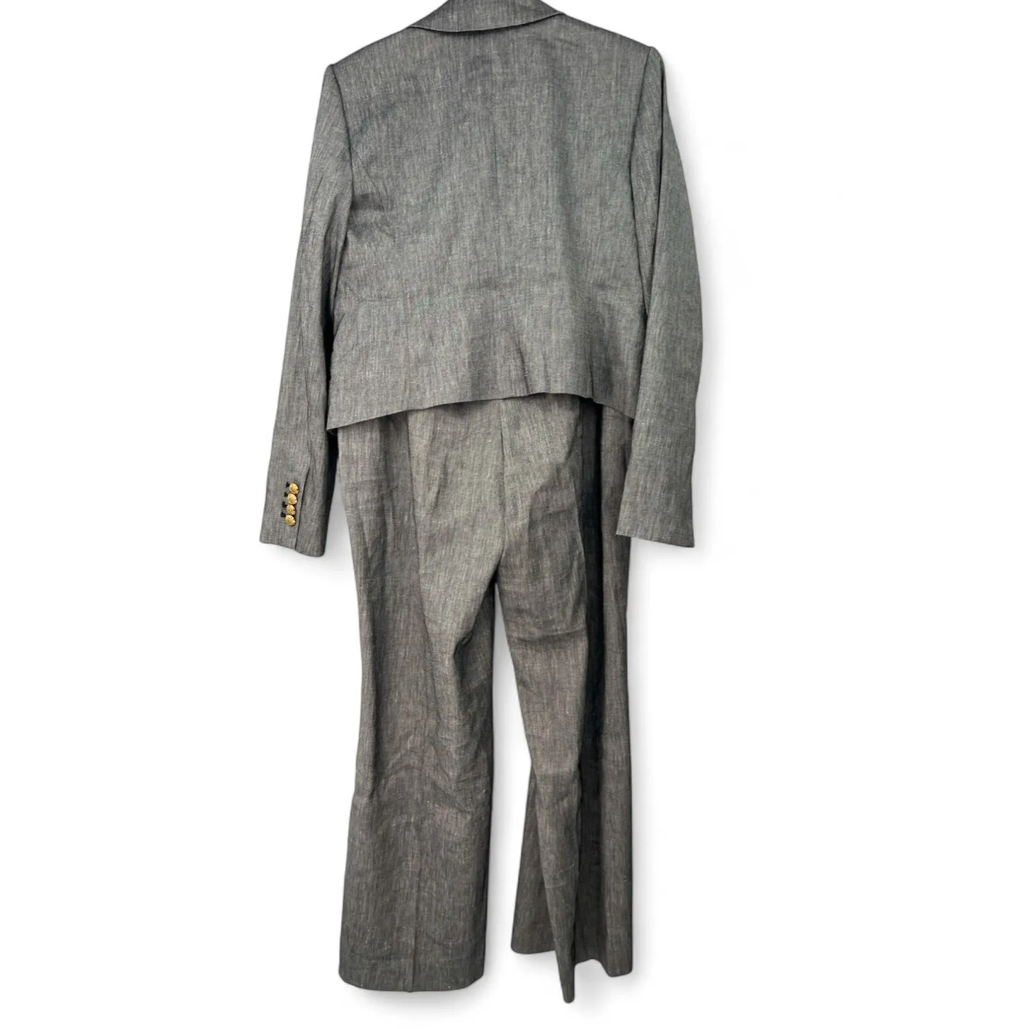 WHBM 14 White House Black Market 14 Suit Set Trouser Blazer Pants Jacket Women - Image 6