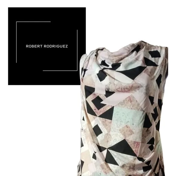 Robert Rodriguez Geometric Tank Top - Image 2