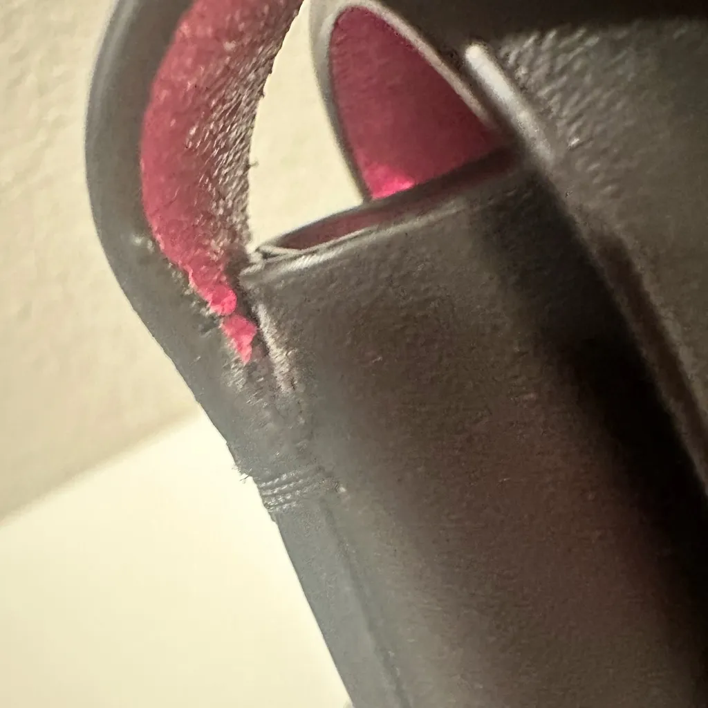 Kate Spade Madie Putnam Drive Leather Crossbody Bag Black and Hot Pink - Image 10