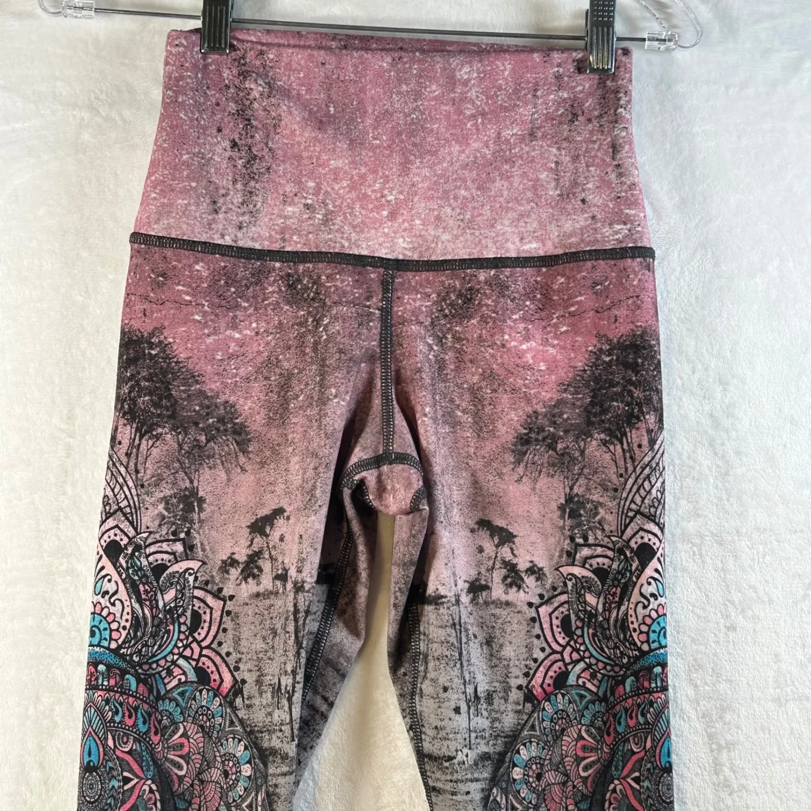 Evolution and Creation The Mia Legging Women's Size S Pink Elephant Mandala - Image 2