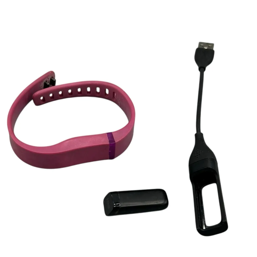 Fitbit  Flex Wireless Activity Tracker Bundle – Pink Band + Charger – Fitness - Image 5