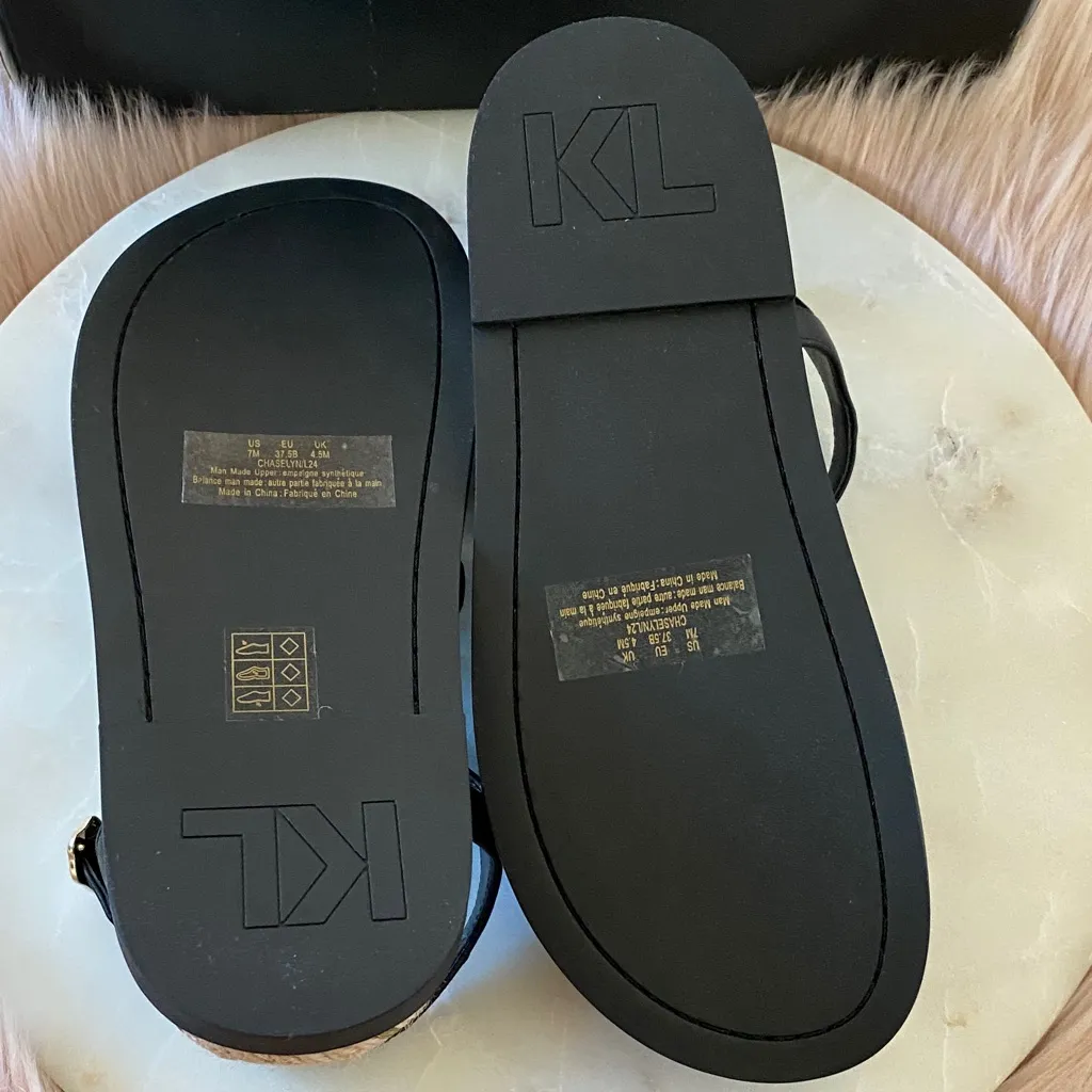 NWT KARL LAGERFELD PARIS
Women's Chaselyn Espadrille Sandals - Image 10