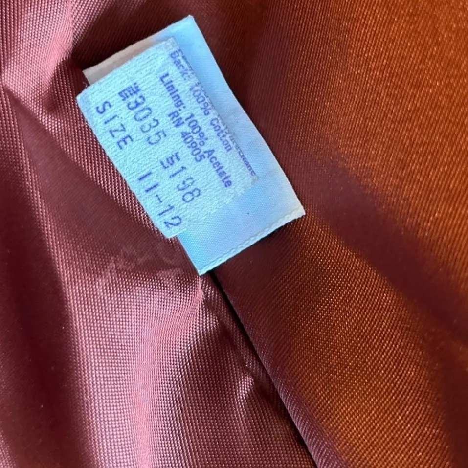 Jordache Brown Faux Fur Hooded Zip Up Jacket‎ Size 11-12 - Image 6