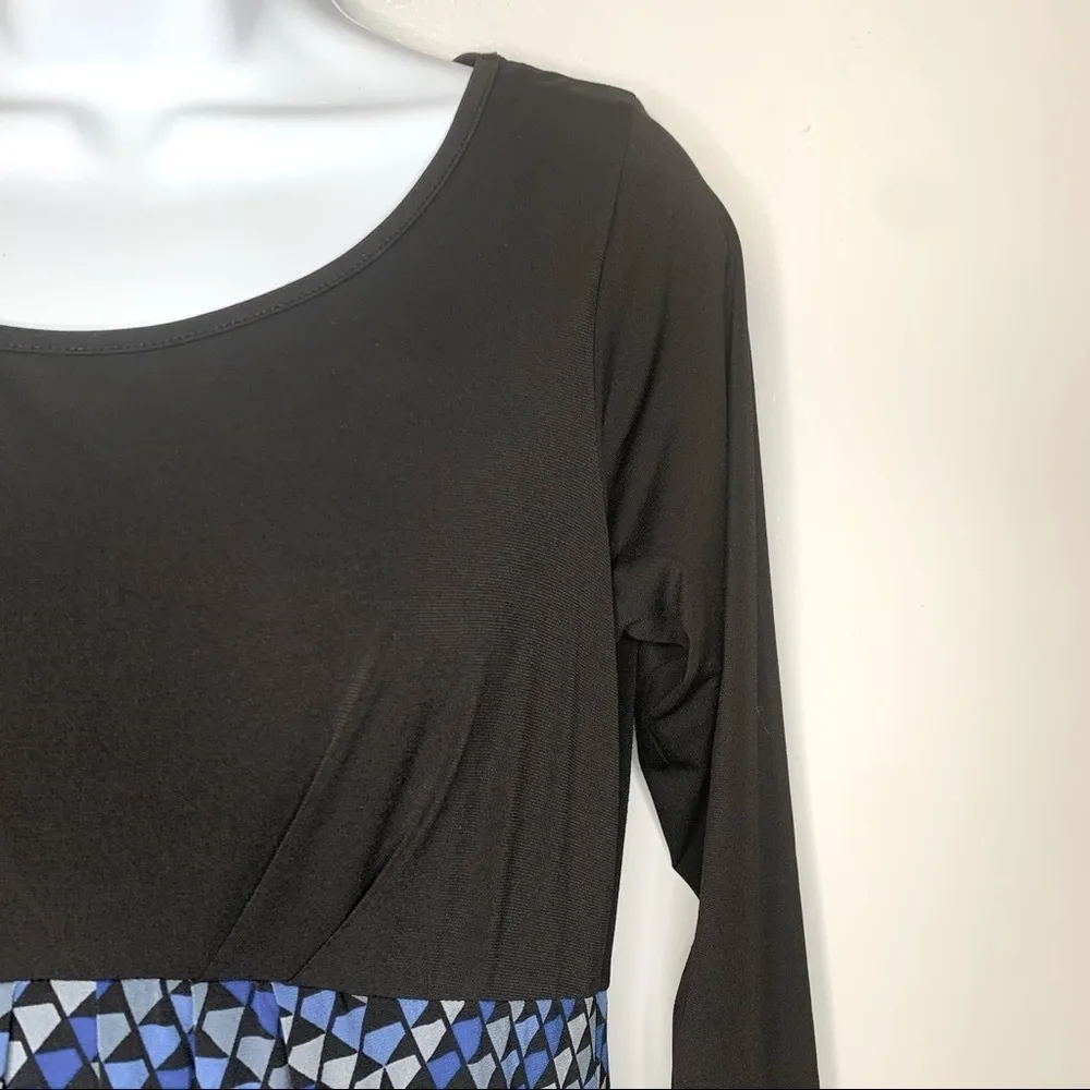 Bob Mackie Harlequin Mosaic Print Maxi Dress Size XS - Image 5