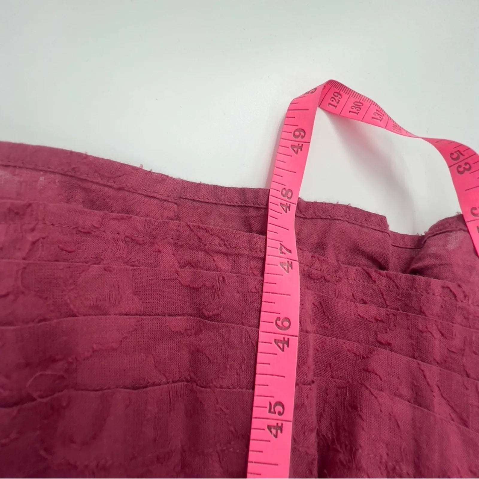 NWT Cleobella Alivia Ankle Dress in Berry maxi organic cotton sz M - Image 11